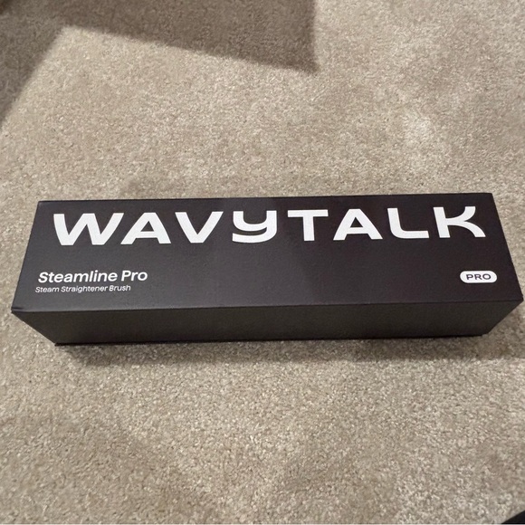 Wavytalk Steamline Pro Steam Straightener Brush Pink - Picture 2 of 4